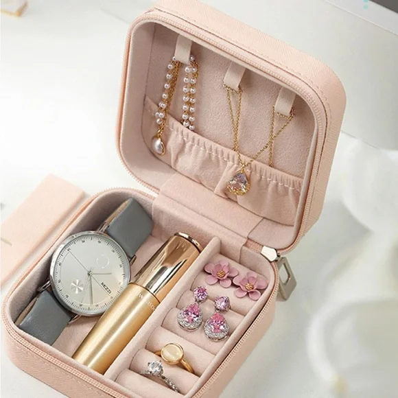 Elegant Pink Jewelry Box - Picture 4 of 4